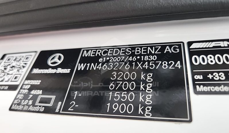 
								2023 Mercedes G 63 full									